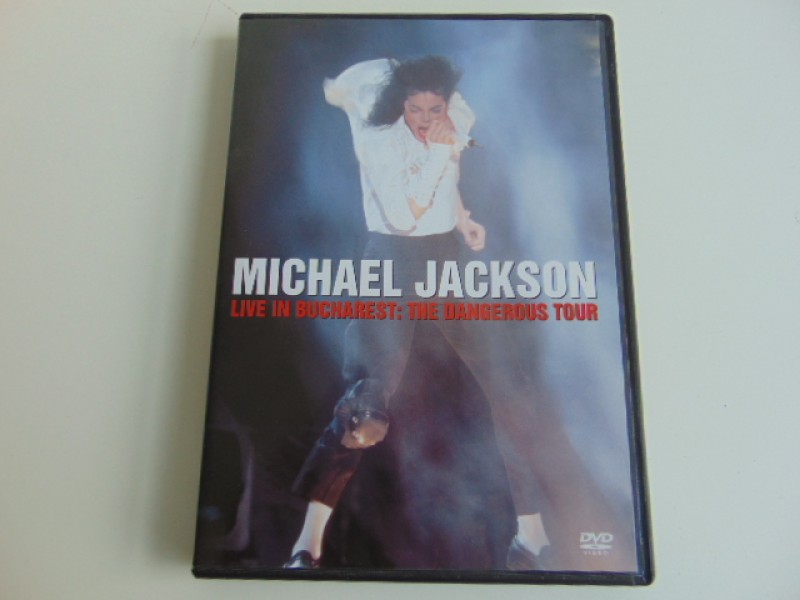 Dvd Michael Jackson Live In Bucharest The Dangerous Tour De
